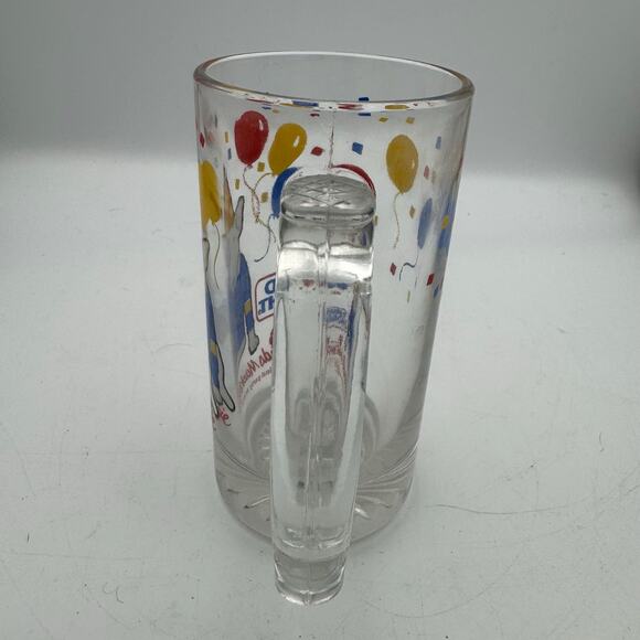 Vintage 1987 Bud Light Spuds MacKenzie Party Dog Beer Mug Glass Stein - Picture 4 of 7